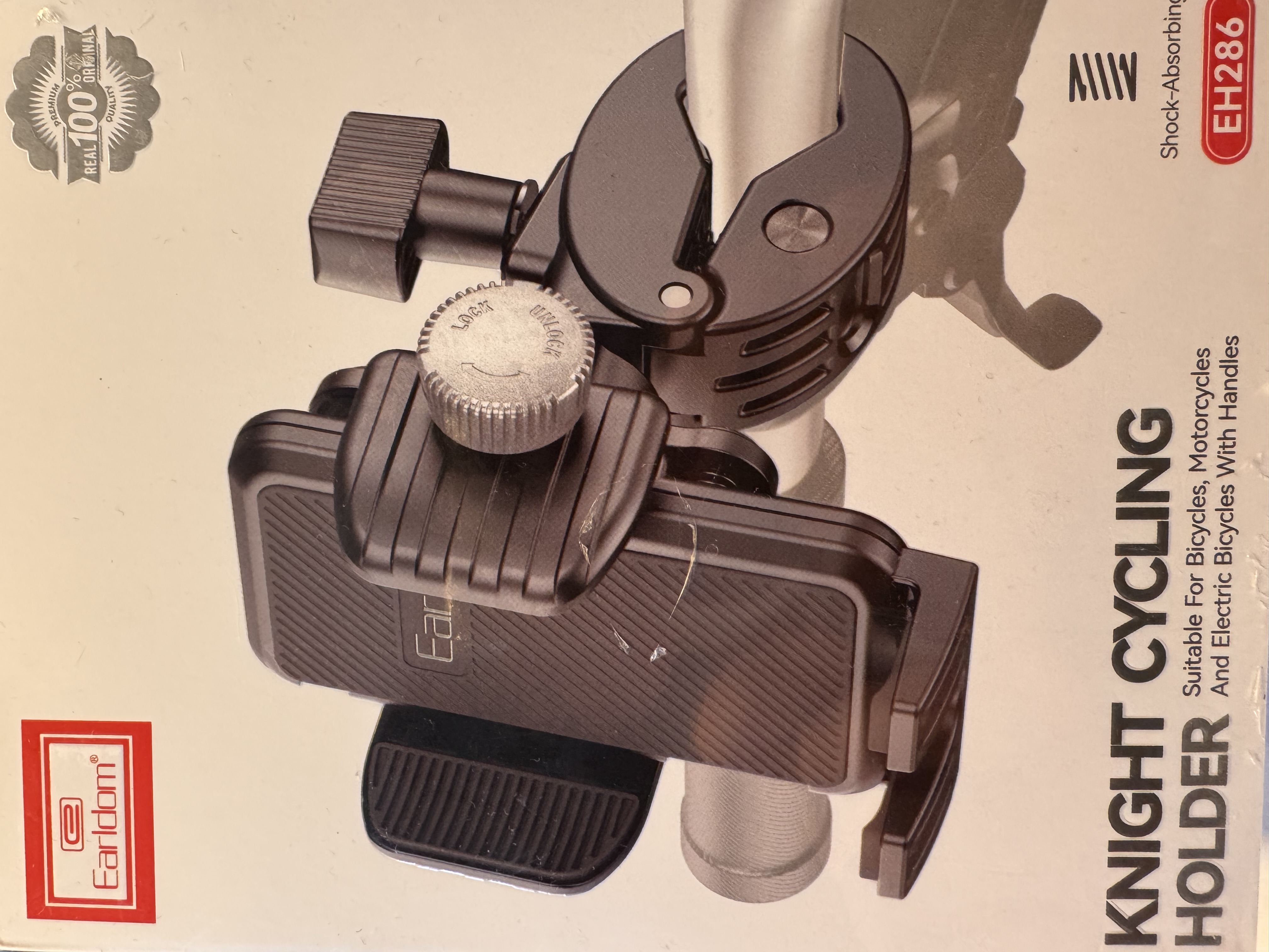 Biciklis Telefontartó Fekete_2