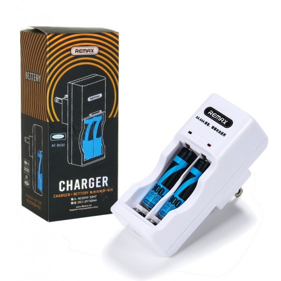 Hálózati töltő 2xAAA újratölthető elemmel_1