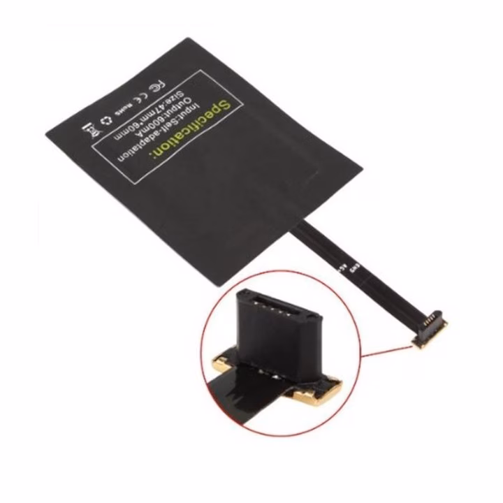 Utólagos Vezeték nélküli vevő vezeték nélküli töltéshe MICRO USB 5V 1A aljzattal_1