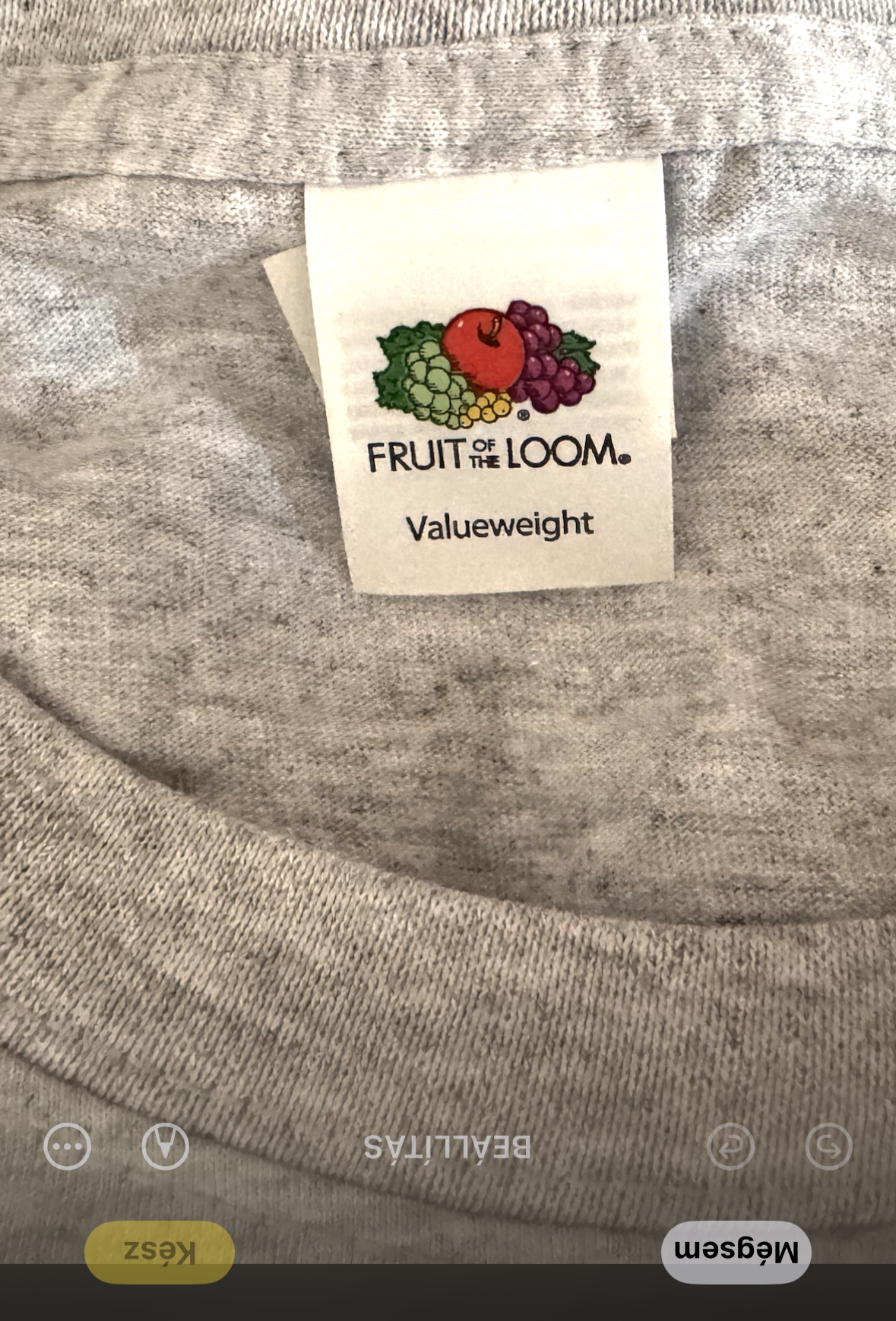 Limitált kiadás! Telefondoki szürke póló M méretben._2